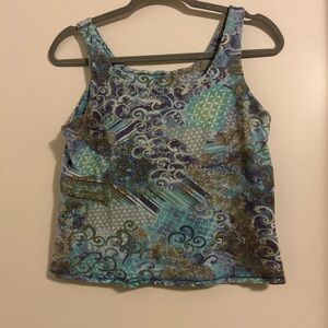 J. Jill Multicolor Patterned Camisole